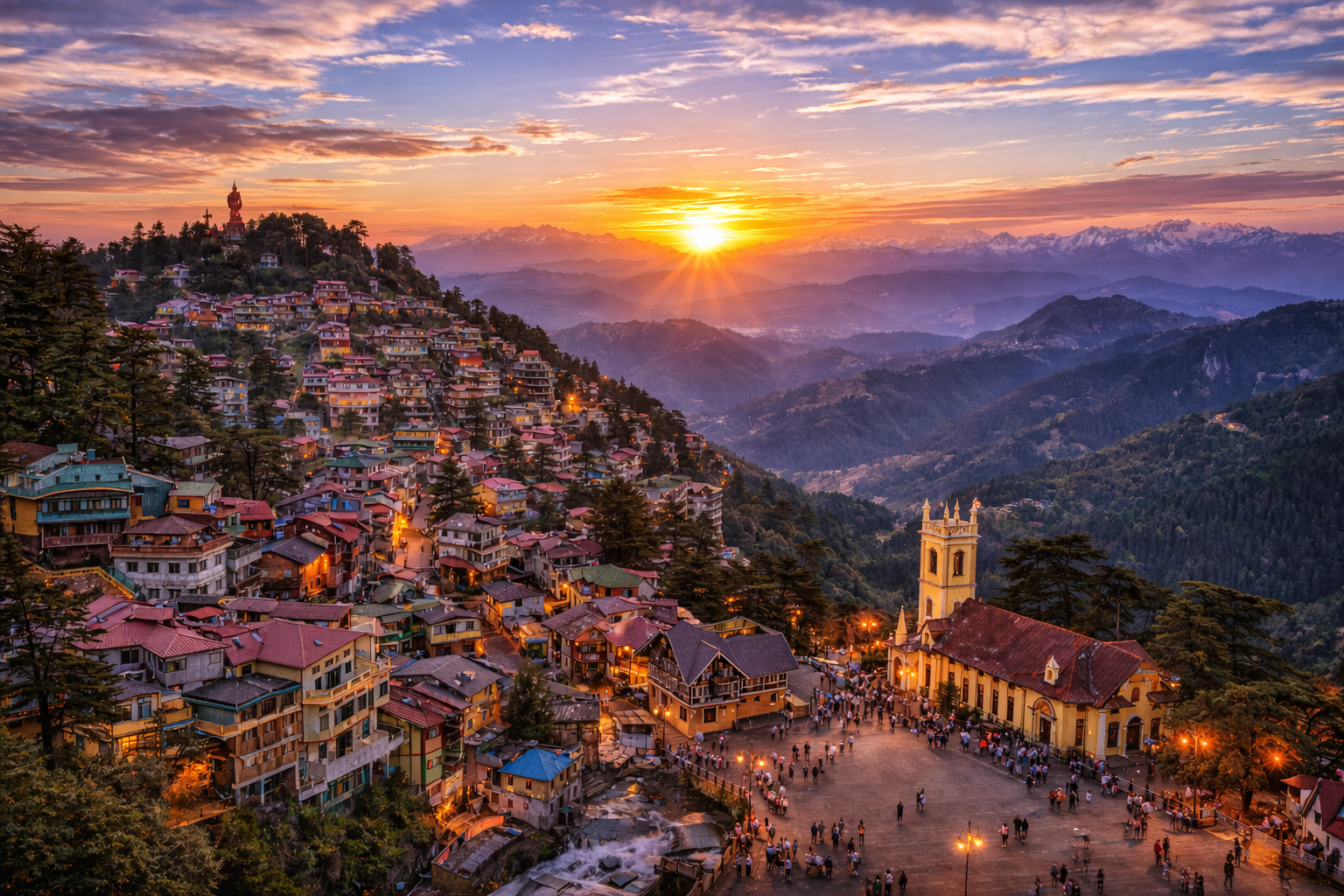 Journey Through Shimla – A Walk Among the Clouds